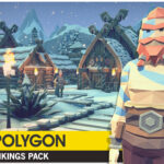 create your own Viking village with this great low poly asset pack