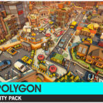 POLYGON MINI city pack free download for the unity game engine