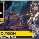 download the polygon apocalypse mega pack for unity game engine