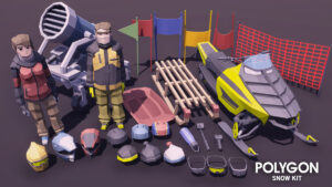 Some of the assets found in this pack