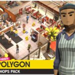 create your own shopping style game with the polygon shops pack