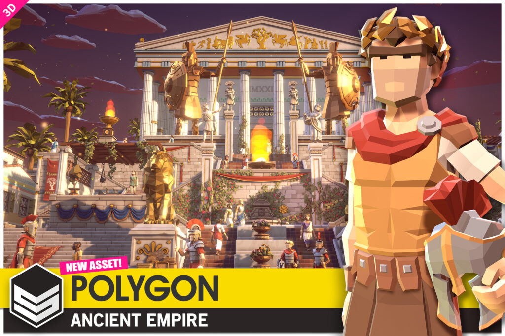 how to download the polygon ancient empire pack for free