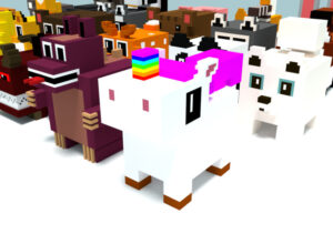 voxel animals low poly unity package mobile gaming
