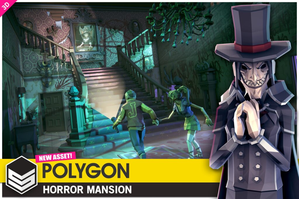 haunted mansion horror mega pack for unity