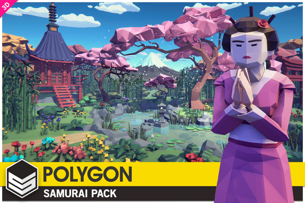 Get hold of the polygon samurai for the unity game engine. Free asset download