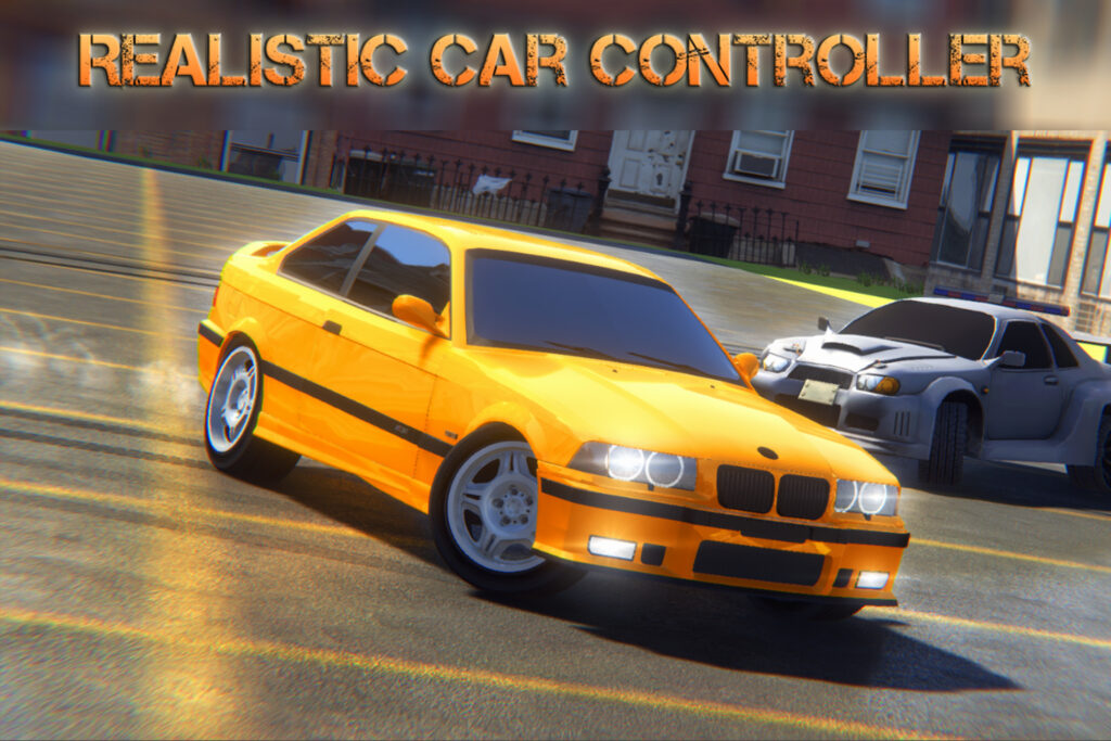 Realistic Car Controller complete free download for unity