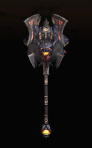 3D Model weapons demon mace to be used with unity game project