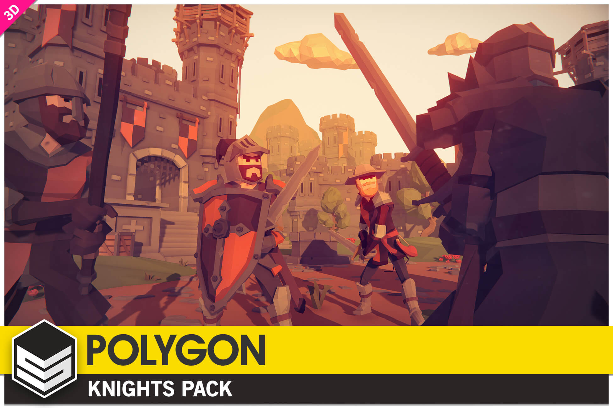 download polygon knights free download for unity