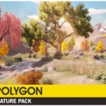 How to download the polygon nature asset pack for free on the unity game engine