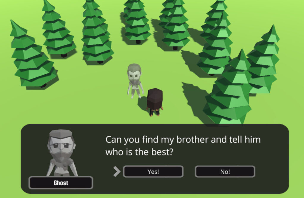 the dialogue and quests asset pack example scene