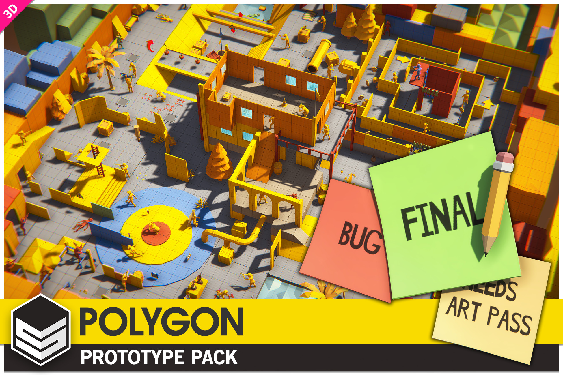 POLYGON Prototype free download for the unity game engine.