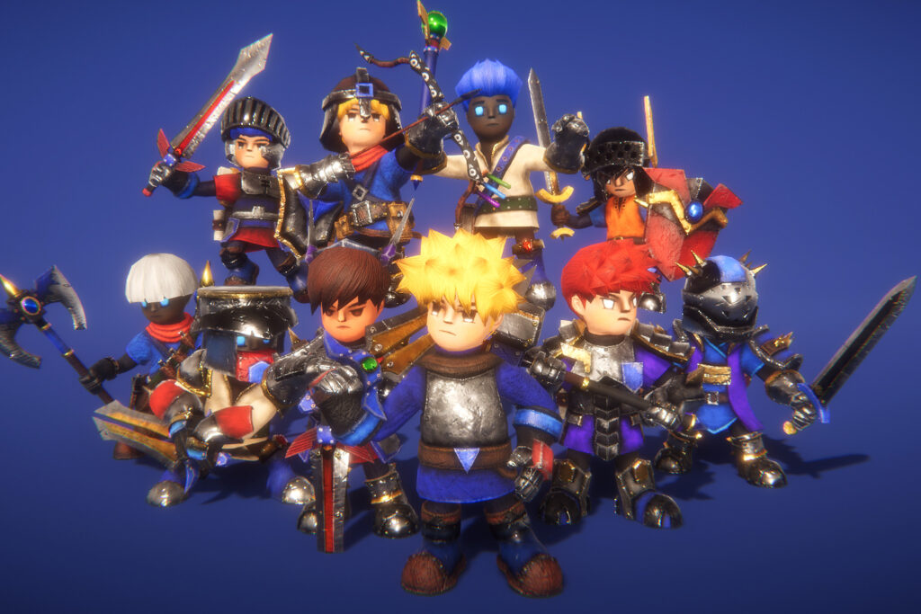 Modular RPG Hero PBR free download pack for the unity game engine