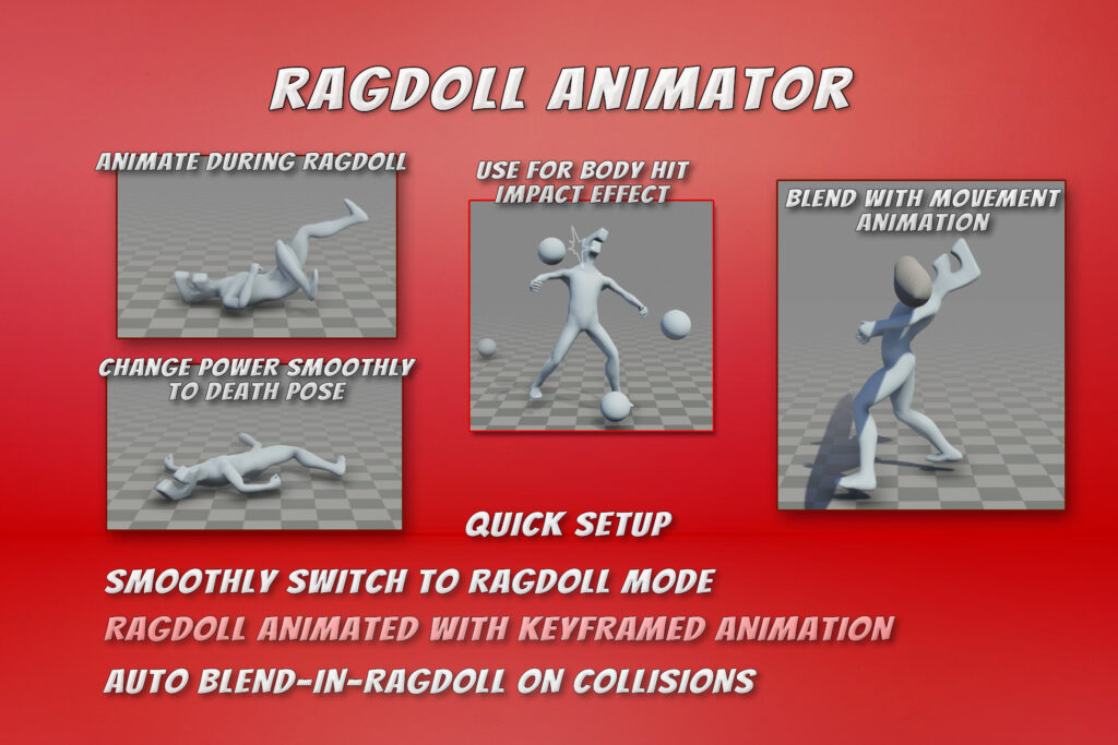 get hold of ragdoll animator for the unity game engine