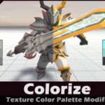 colorize your own 3d models in the unity engine with this asset