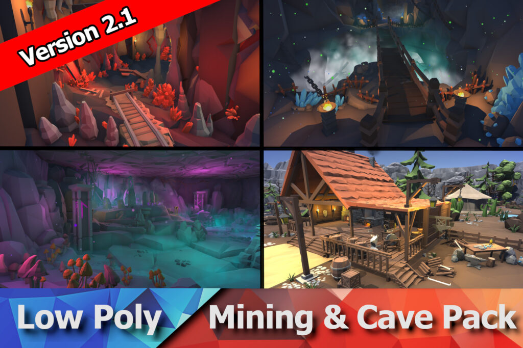 create your very own mining / blacksmithing camp for unity