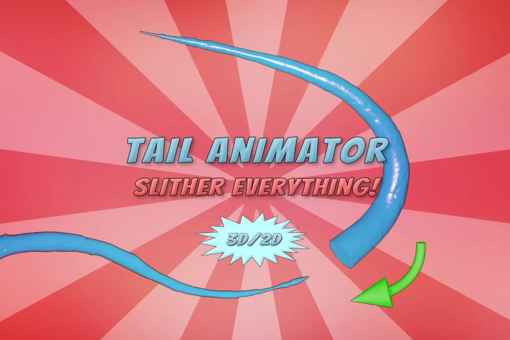 Tail animator slither everything 3d and 2d unity asset