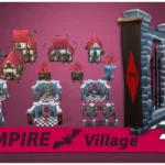 complete asset pack for Vampire RTS Fantasy Buildings