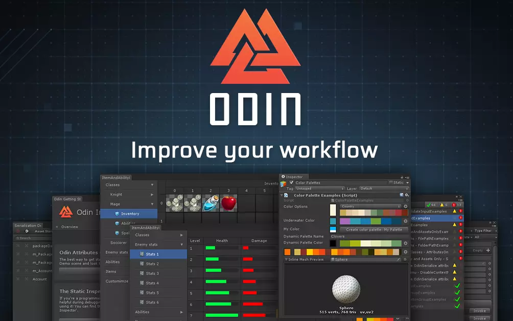 Get hold of the Nulled Version of Odin Inspector and Serializer