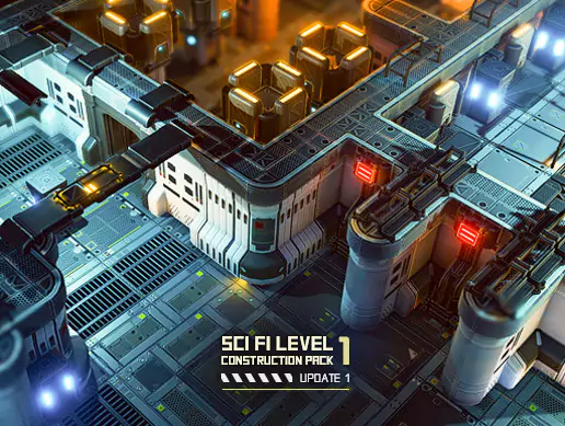 Sci Fi Level Construction Pack 1 free download