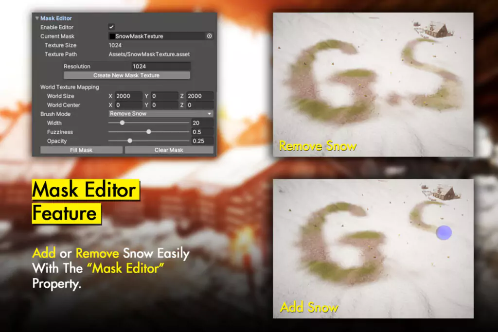 How to download global snow for free on unity