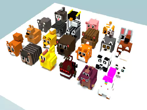 how to download voxel animals unity package