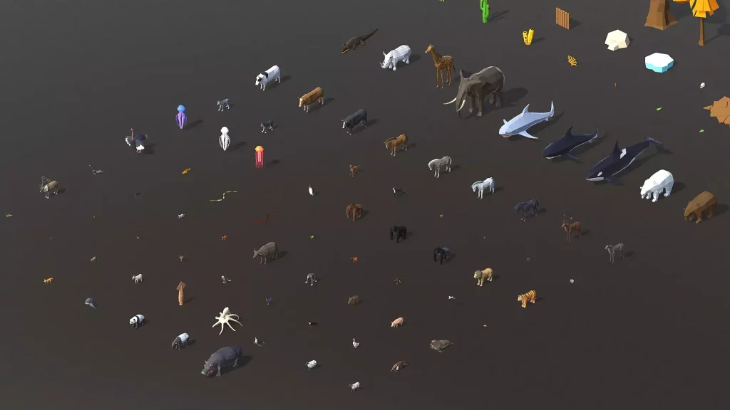 Create Your Own Animals For Your Next Unity Game With Low Poly Animated Animals, Get Creative