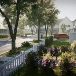 Suburb Neighborhood House Pack Free download for unity