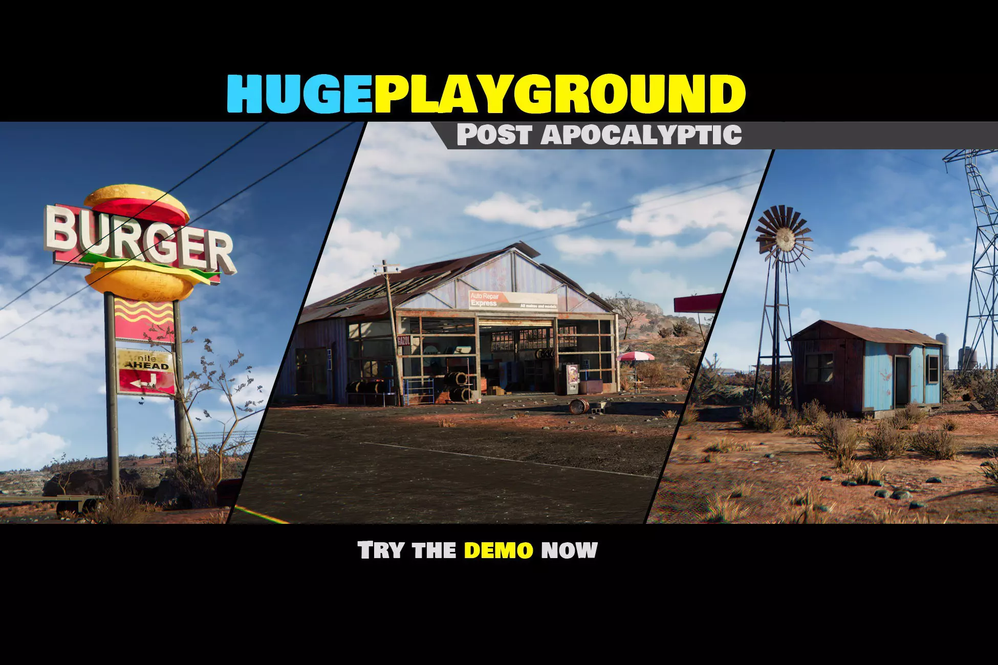 Free Download Huge Playground Post Apocalyptic