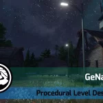 This is a promotional image of the GeNa Pro free download it shows a custom map you can create with this asset pack.