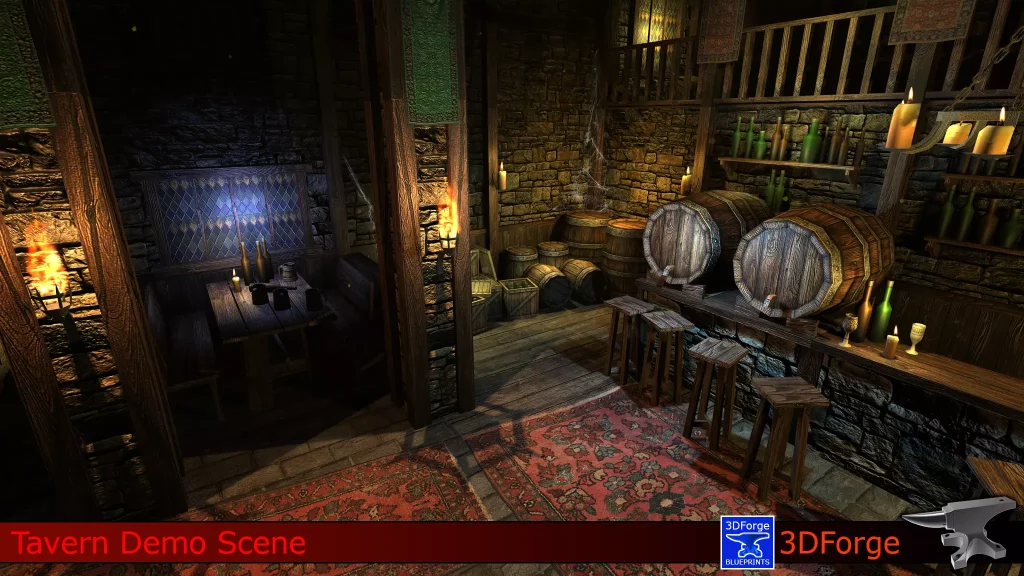 This is a demo scene found within the village interiors kit. It is called the Tavern Demo Scene.