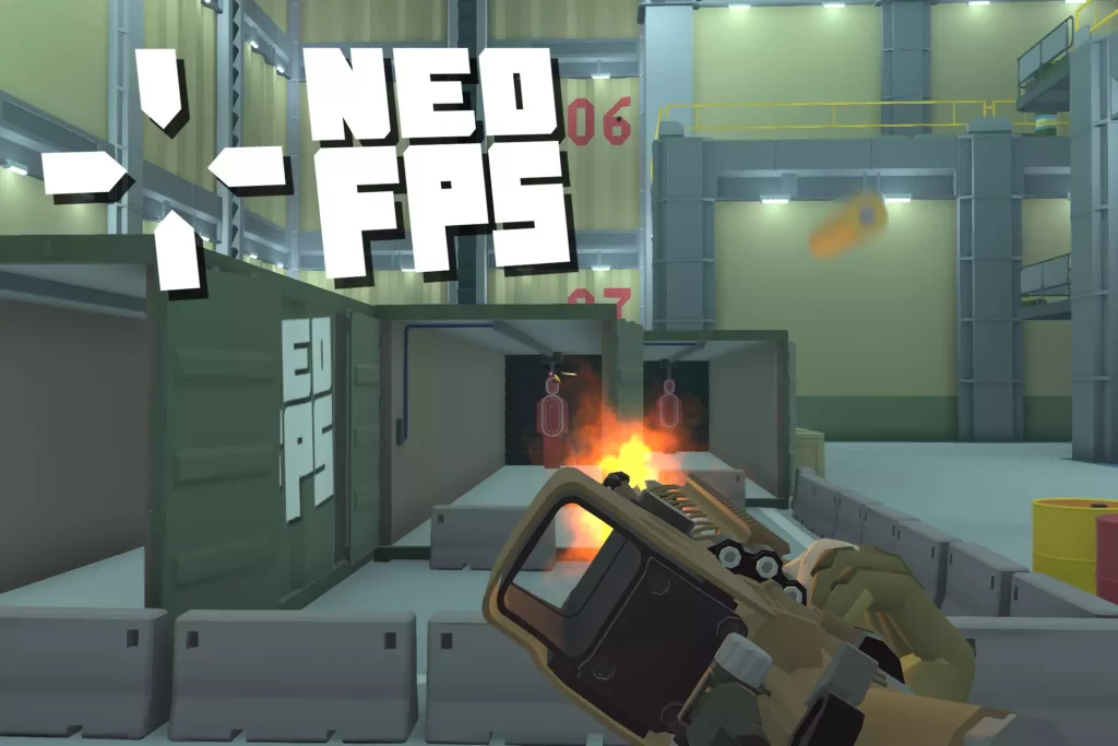title screen for the NeoFPS free download